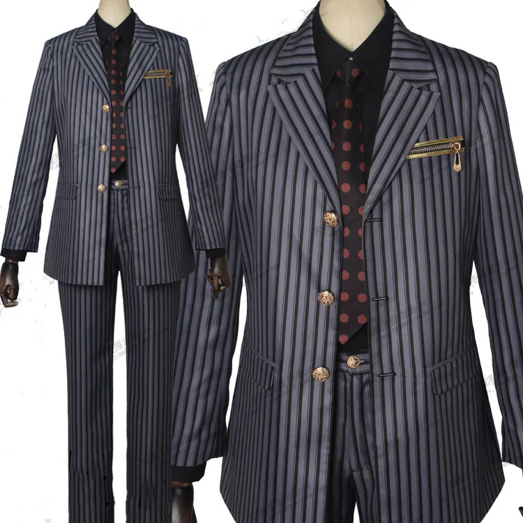 Приключения Джоджо Diavolo Косплэй костюм на Хэллоуин наряд Униформа Рождество