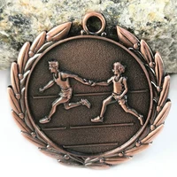 boys relay medal honor medal commemorative gold bronze school factory activity 2021