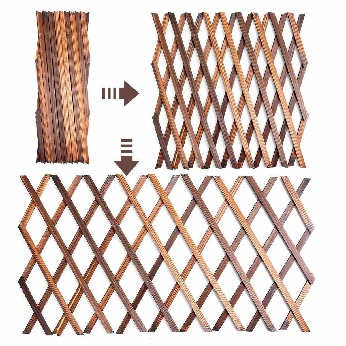 Газированные Антикоррозийные деревянные Натяжные сетки для сада стеновые
