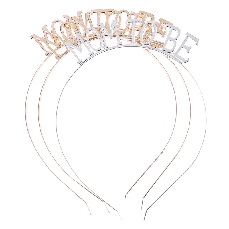 Тиара для будущей вечерние ери повязка на голову розового золотого и серебряного