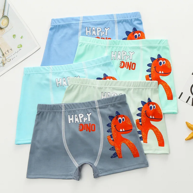 

3 Pieces/lotChildren Boy Underwear for Kids Boxer Panties Shorts Soft Cotton Underpants Boys Teenage Panties Baby Kids 1-14Y