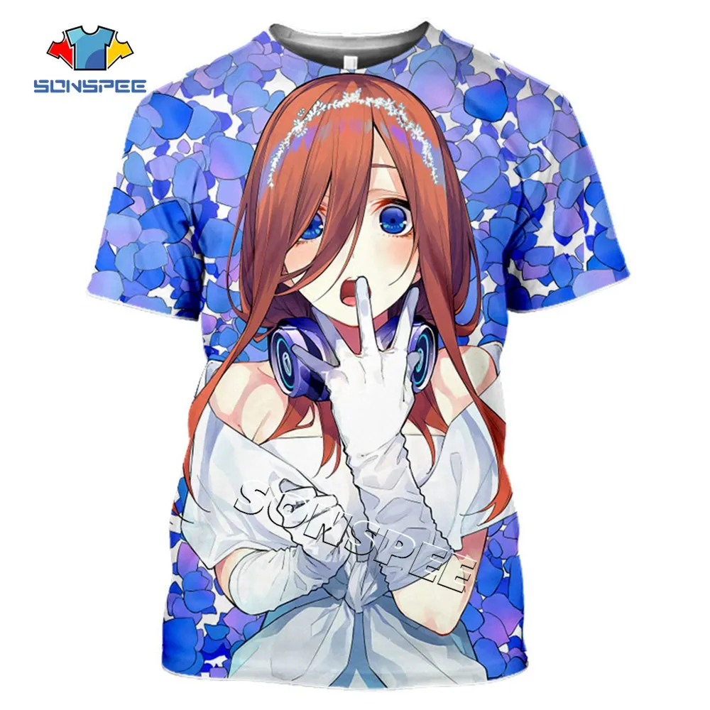 

Summer Fashion Streetwear Men's T-shirt Soft Texture Anime Trend 3d Printed T-shirt Female Hip Hop T-shirt Teenager Clothes