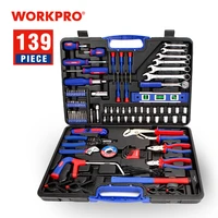 workpro 139pc home repair tool set household tool kits screwdriver set