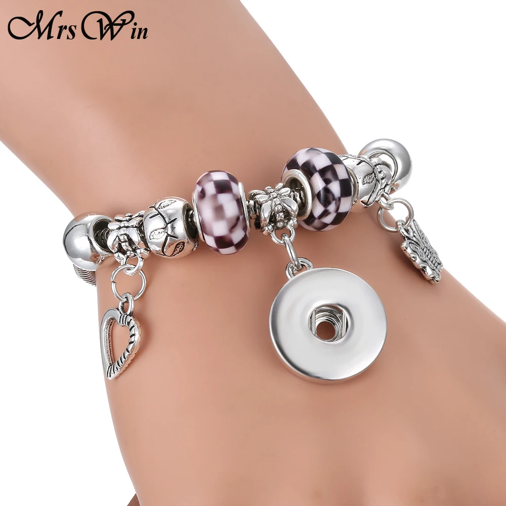 Рождественские ювелирные изделия браслет бабочка карабин пряжка змея цепочка с