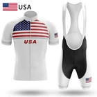 2021 США Велоспорт одежда мужской Велоспорт Джерси комплект MTB велосипедная одежда летняя велосипедная Одежда Майо Ropa Ciclismo Костюм