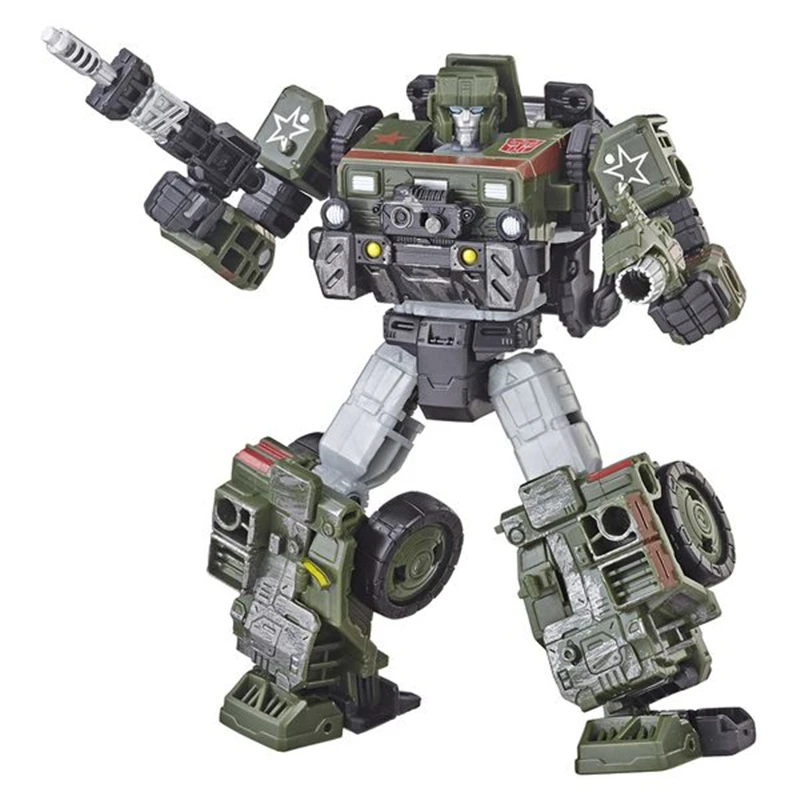 

Transformable Toy Siege Cybertron Deluxe Hound Transformatie Desformation Autobot Robot Action Figure Kids Model Speelgoed