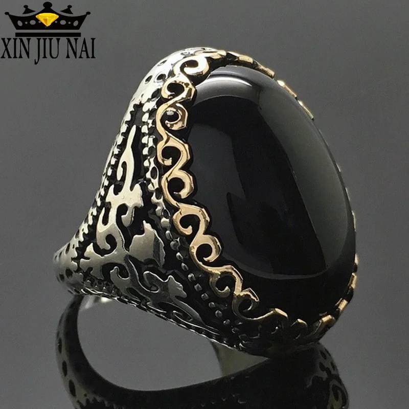 Овальный черный камень для мужчин и женщин искусственная кожа вечерние