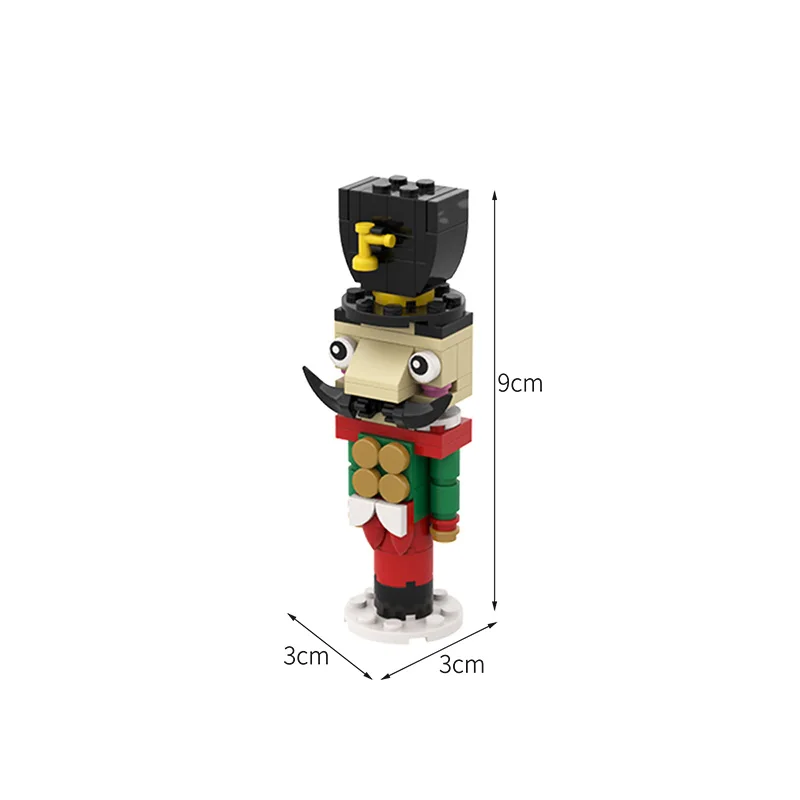 

MOC Classic Indiana Jones and Holiday Christmas Nutcracker Building Block Model Puzzle Stitching Bricks Doll Children's Toy Gift