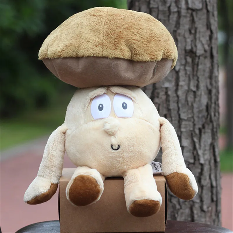 Игрушка плюшевая 9 дюймов для куклы фрукты овощи Капучинатор гриб черника