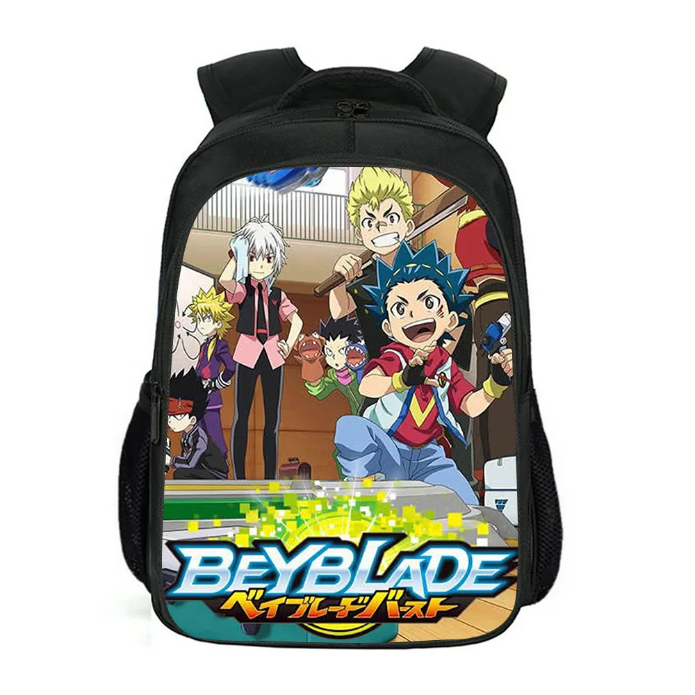 Новинка 3D детские школьные сумки Beyblade Burst для девочек и мальчиков Детские рюкзаки