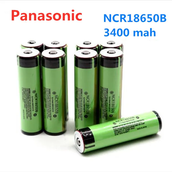 Panasonic ncr 18650B 3400mah 3,7 V 18650 аккумуляторная литиевая батарея с высокой емкостью 18650 батарея+ защитная(PCB