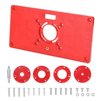 multifunctional router table insert plate abs plastics woodworking tool engraving machine flip board milling and slotting tools