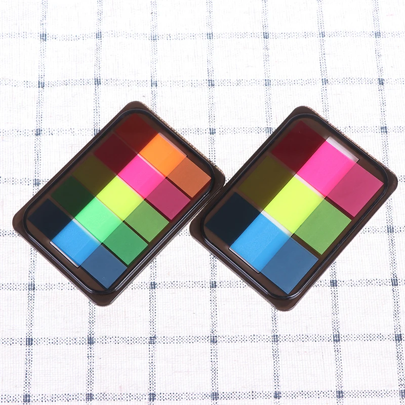 

60/100PCS Fluorescence Sticky Notes Memo Flags Bookmark Marker Tab Sticker