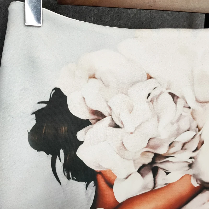 

Summer Harajuku Skirt 2020 Women High Waist Character printing Mini Skirts Slim A-line Short Skirts Faldas Mujer Femme