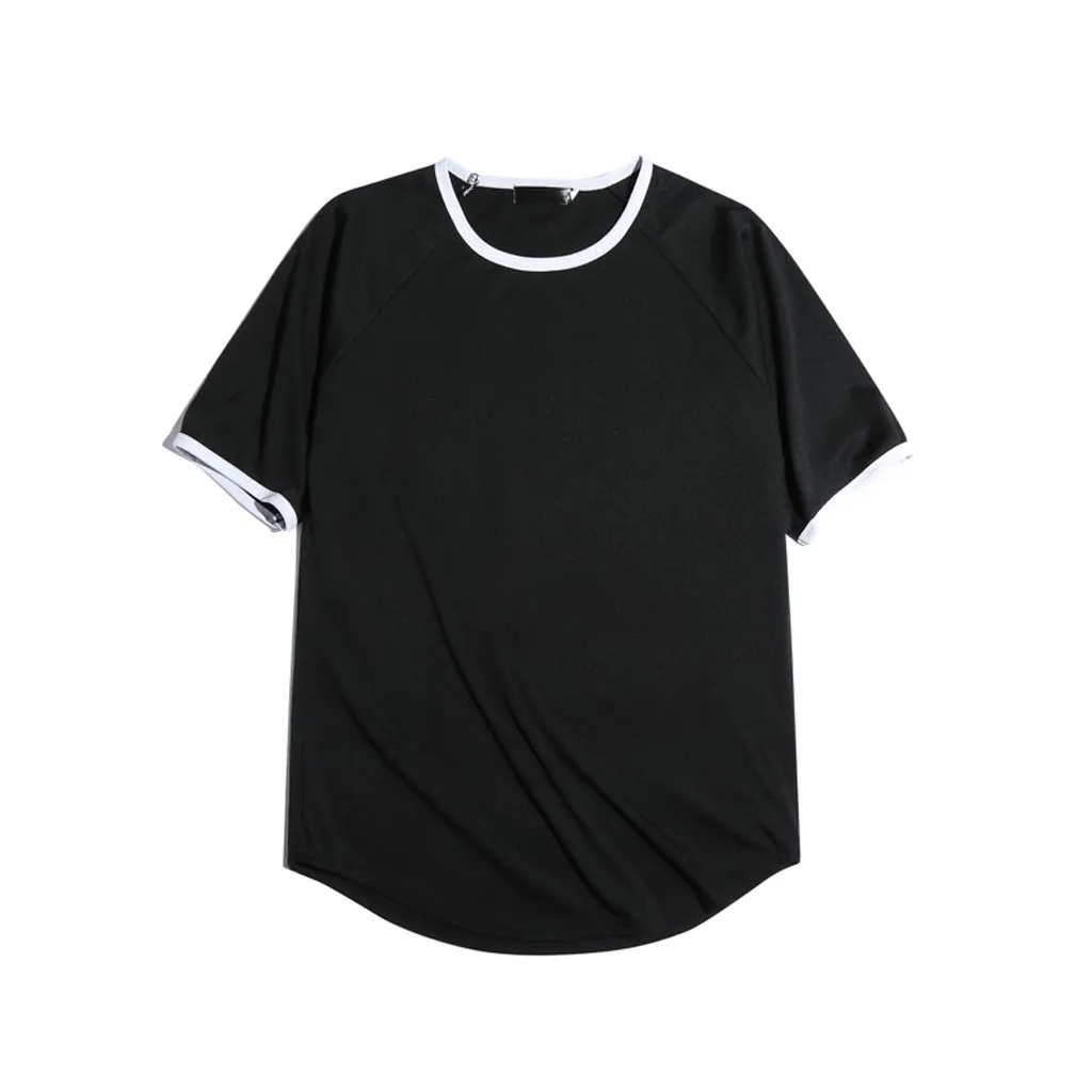 Новинка 2020 Мужская футболка с круглым вырезом для фитнеса и бодибилдинга летние