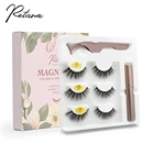 Набор водостойких магнитных щипцов для наращивания ресниц, 5 магнитов