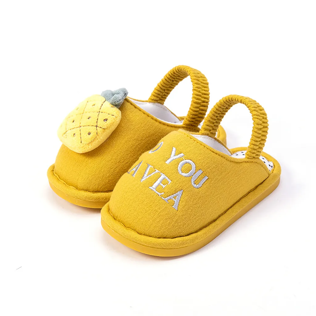 Домашние теплые Нескользящие домашние тапочки с рисунком кота домашняя обувь