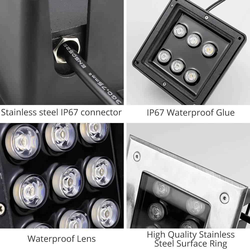 Фонари Подземные СВЕТОДИОДНЫЕ 3 Вт 4 5 6 9 12 16 Вт|in ground lighting|led buried lightburied light |