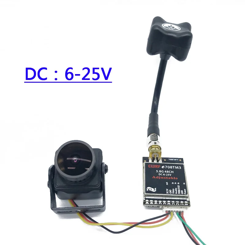 5.8G FPV Receiver UVC Video Downlink OTG and 600mw Transmitter with TBS TRIUMPH Antenna+CMOS 1200TVL fpv Camera for RC part | Игрушки и