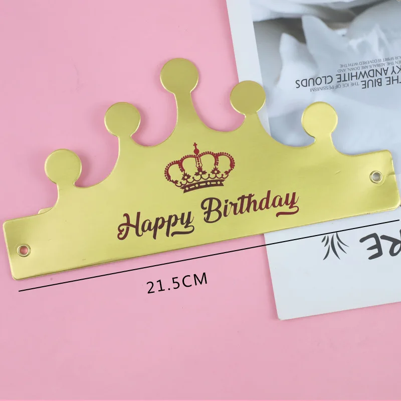 10 шт./лот шапка принцессы принца на день рождения головные уборы для вечеринки