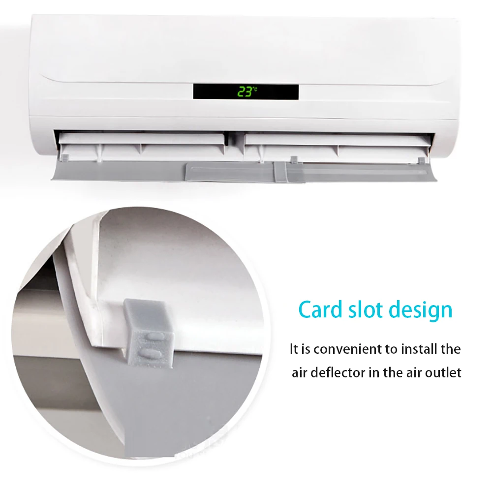 Подвесной дефлектор кондиционера для ветрового стекла противоударный бытовой