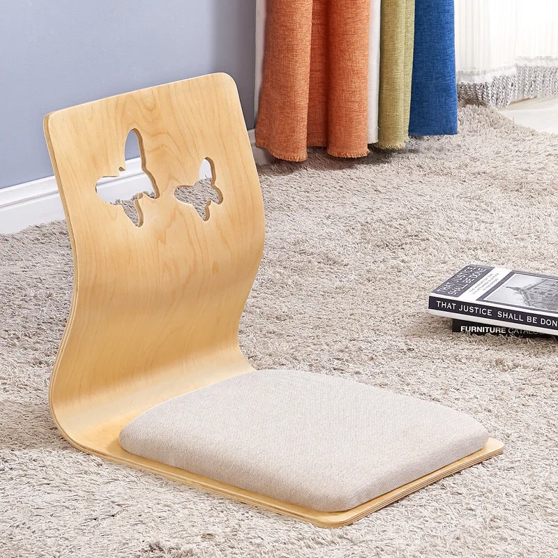 Японское кресло без глаз из фанеры мебель для гостиной Азиатский традиционный