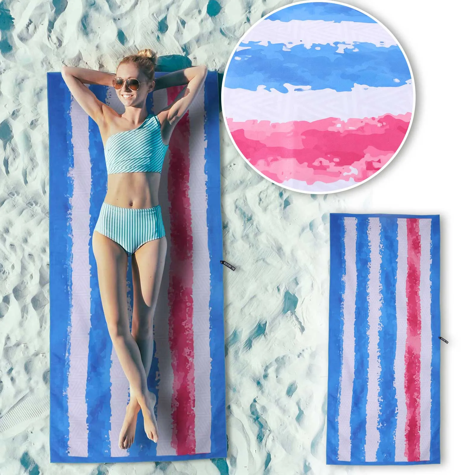 180X80CM платье принцессы Русалочки с пляжное полотенце инновационная печать