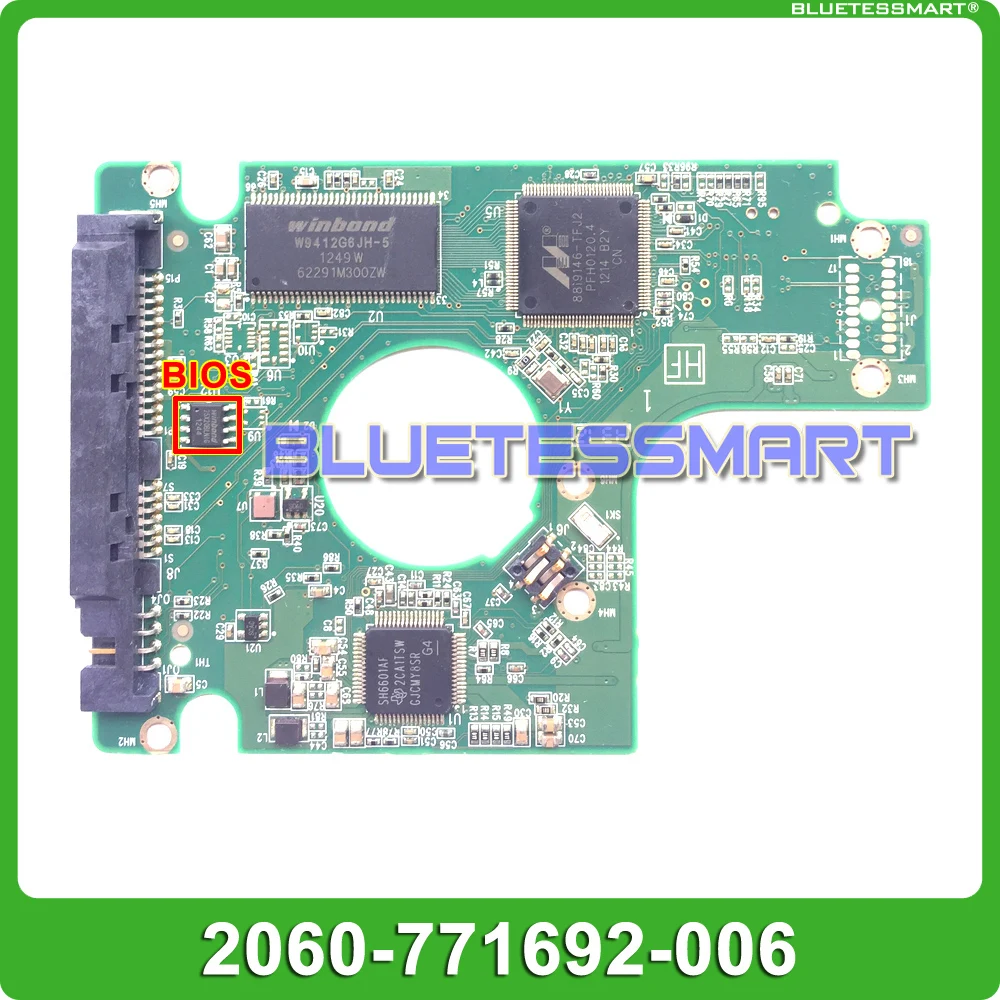 

HDD PCB logic board 2060-771692-006 REV A for WD 2.5 SATA hard drive repair data recovery