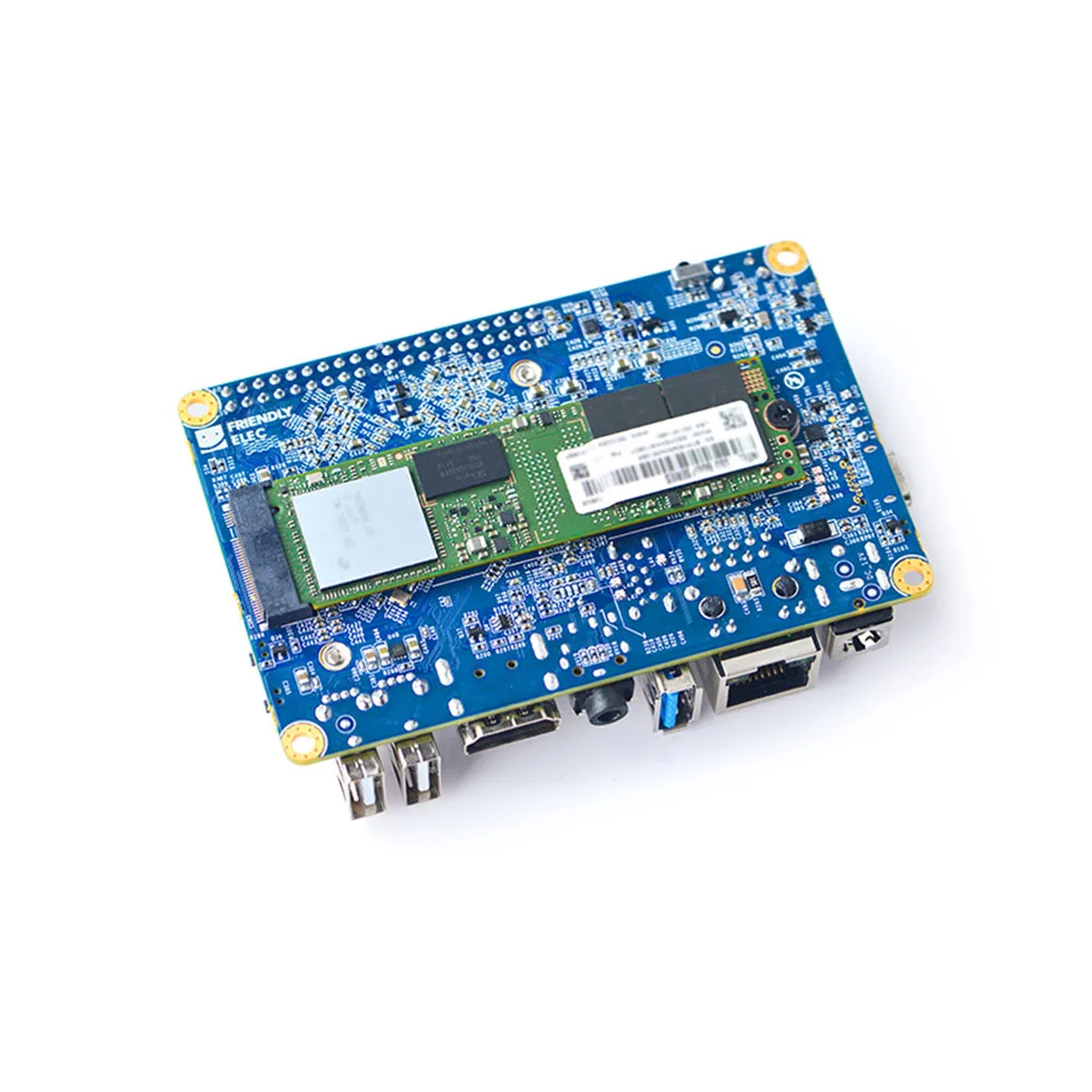 NanoPC T4 макетная плата RK3399 с открытым исходным кодом DDR3 ОЗУ 4 Гб Гбит/с Ethernet