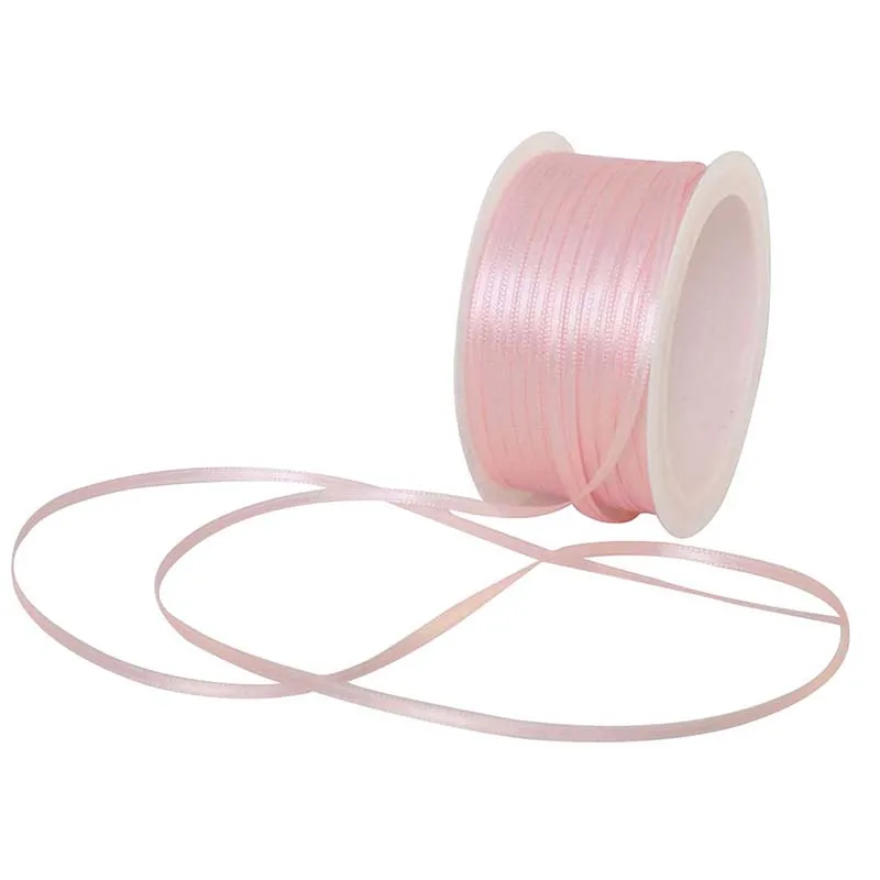 

Gift Wrapping Ribbon Satin Ribbon 50M X 3Mm Pink