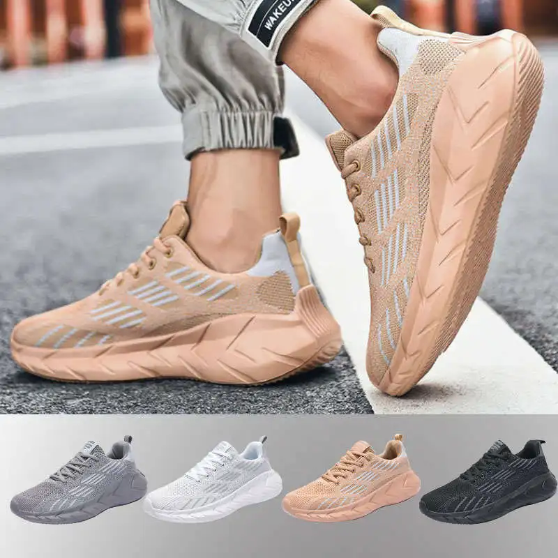 

Мужские кроссовки для бега, летние кроссовки, спортивные мужские брендовые кроссовки для бега, мужская спортивная обувь для пробежек легка...