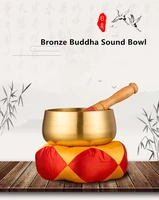 pure copper handmade buddha bowl yoga meditation chanting bowl sound therapy meditation bowl copper cymbal bowl home decoration