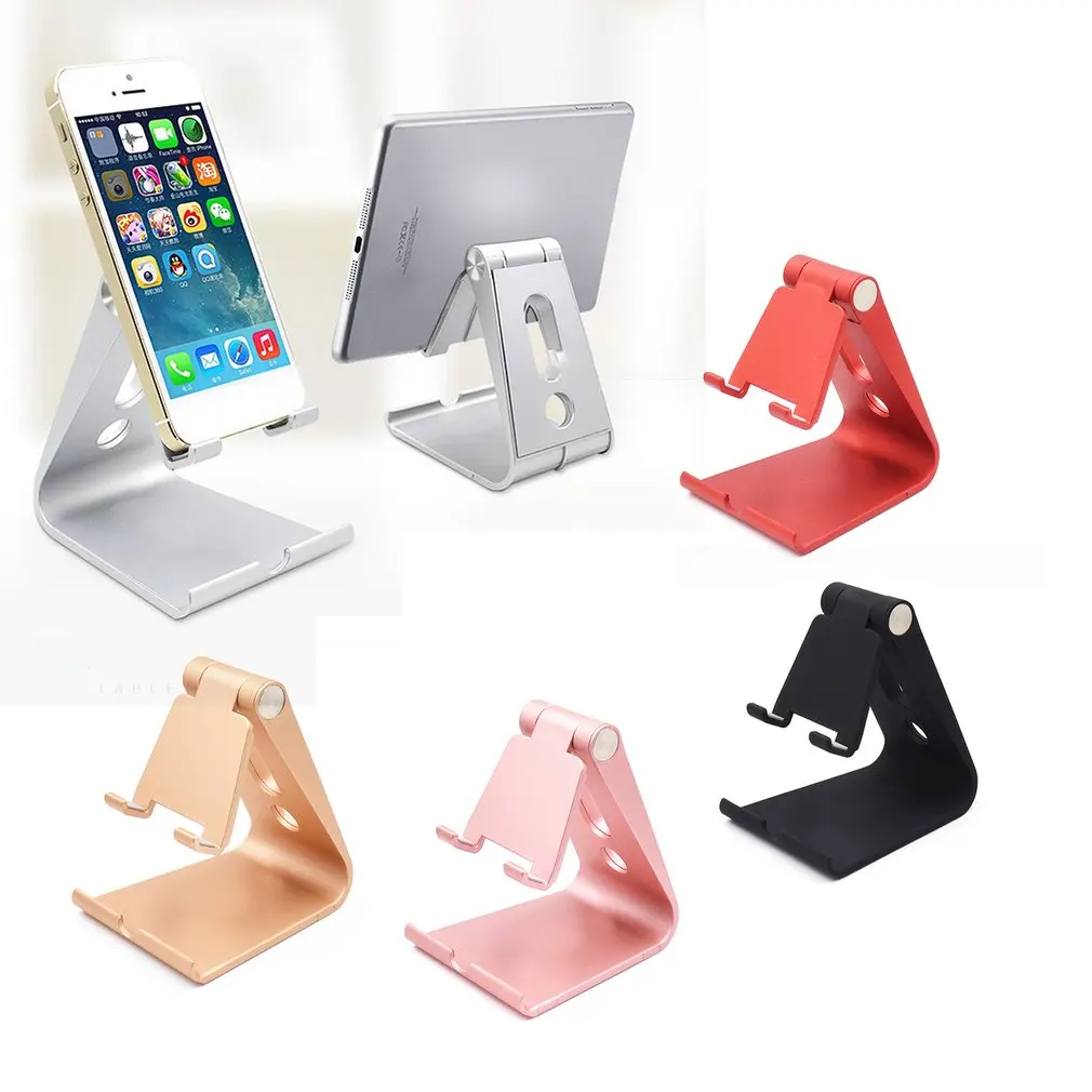 

Desktop Tablet Holder Table Cell Foldable Extend Support Desk Mobile Phone Holder Stand For IPhone IPad Adjustable Multi Color