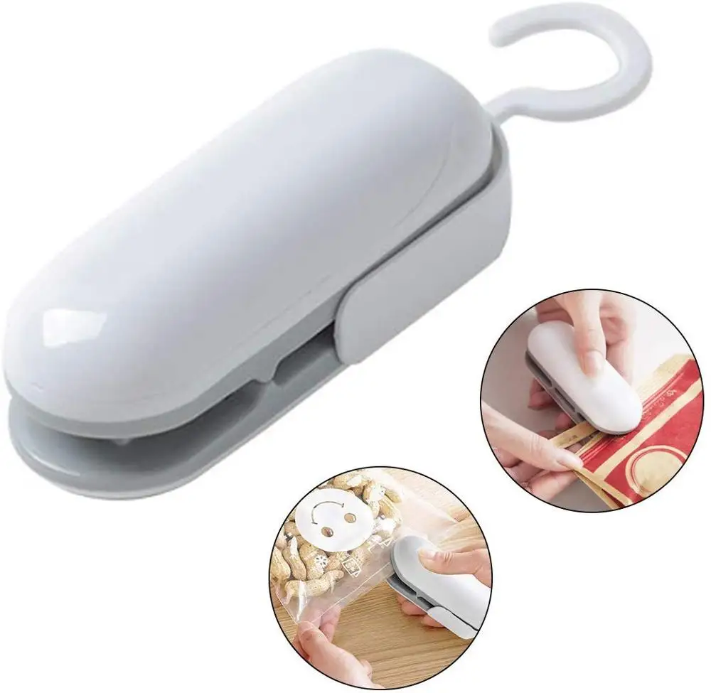 Мини упаковщик мешков ручные термопакеты 2 в 1 Термоупаковщик и резак ручной