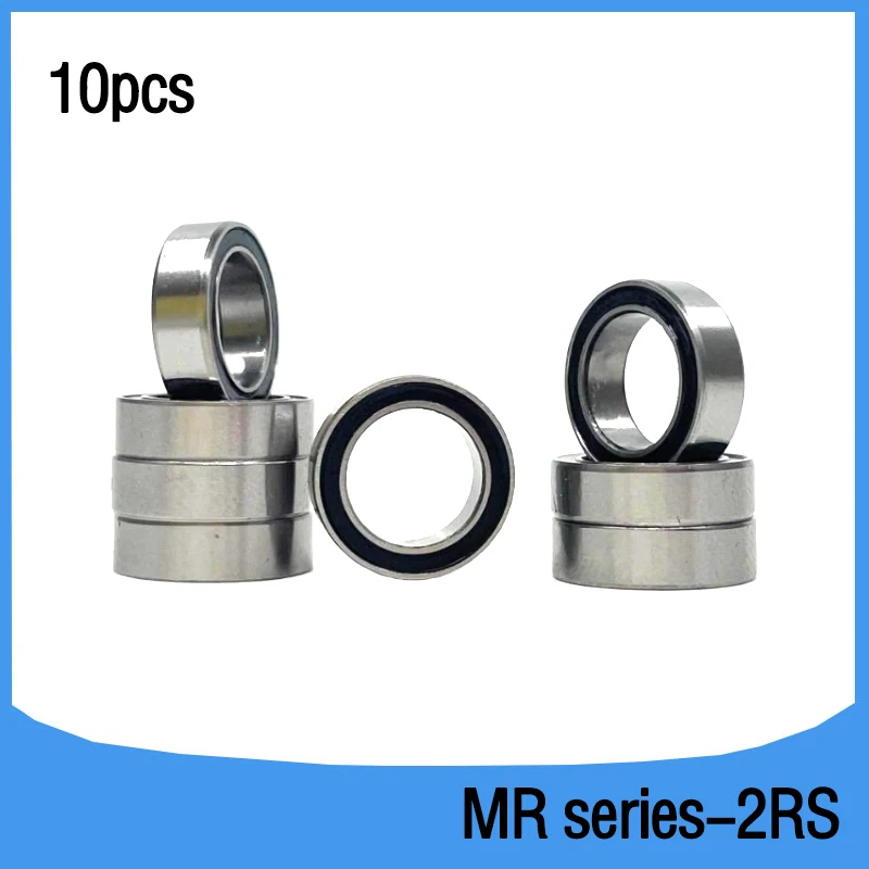 10 шт. Миниатюрные шарикоподшипники MR63 MR74 MR85 MR93 MR94 MR95 MR104 MR105 MR115 MR147 2RS с тонкими