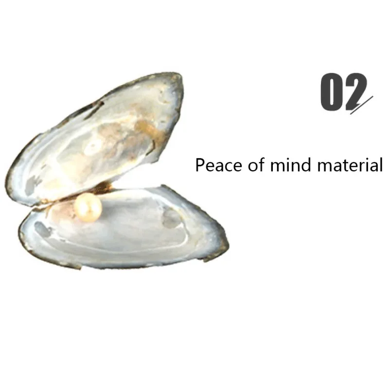 Подарочная коробка натуральная устричная зодиакальная жемчужина любви ожерелье