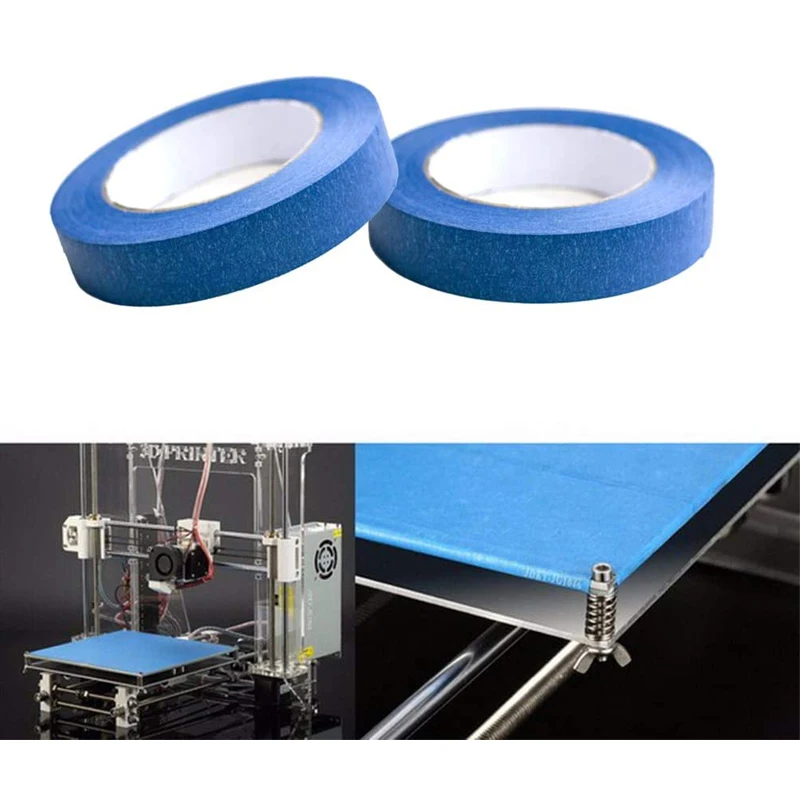 Синяя Маскировочная лента 20 м для рисования клейкая дома самодельная пилинга