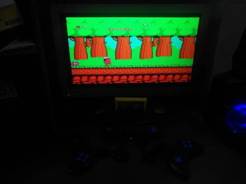 Новинка; в стиле ретро; в ТВ игровая консоль с двойной слот картриджа для 8 bit РЭШ игры два геймпада 88 игры и 500 в 1 картридж 3 м AV