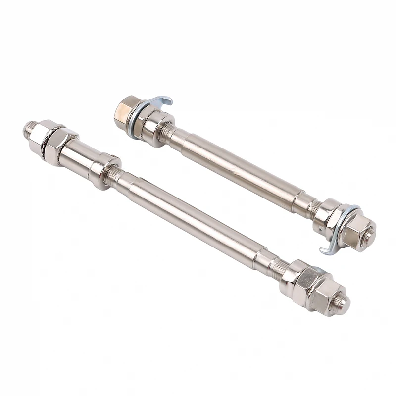 

14cm 18cm Bicycle Wheel Hub Axle Front Rear 6000 Bearing Solid Shaft Bicycle Front/Rear Axle Lever Bike Repair Tool Accessories