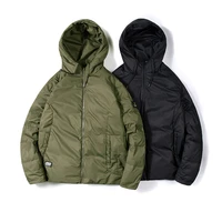 2019 new fashion cotton color hooded down jacket