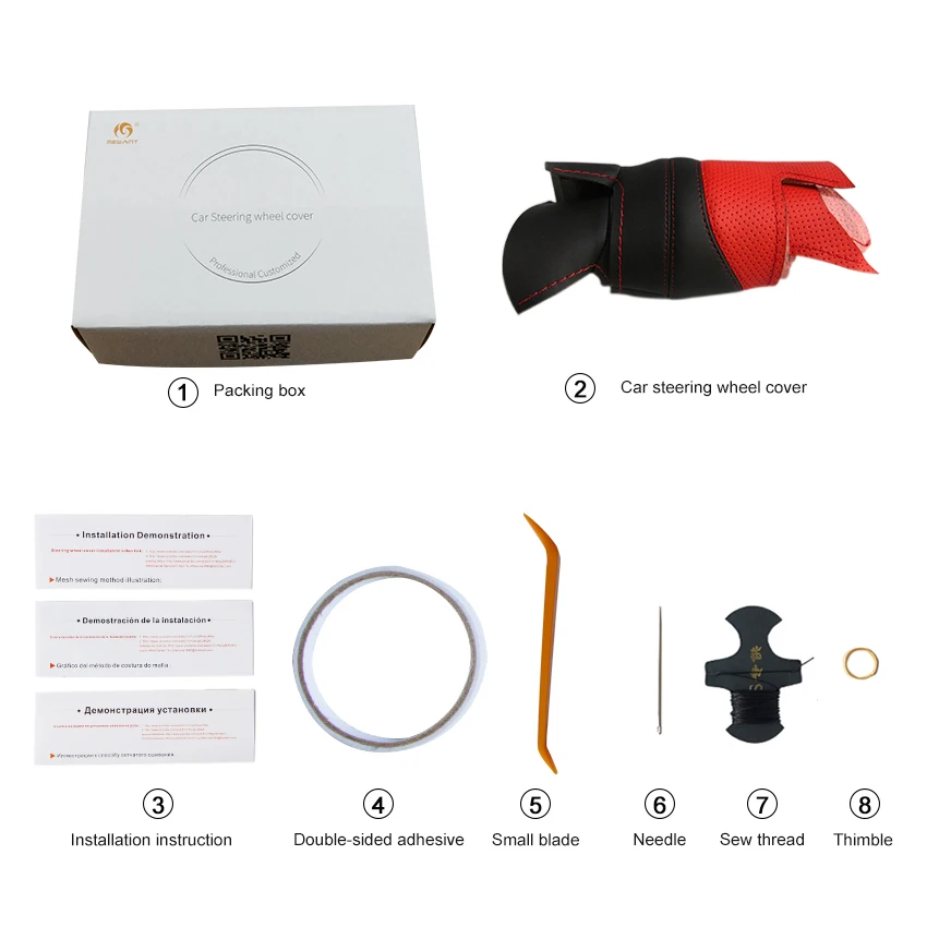 MEWANT черный кожаный синий чехол рулевого колеса автомобиля для Land Rover Freelander 2 2007-2012