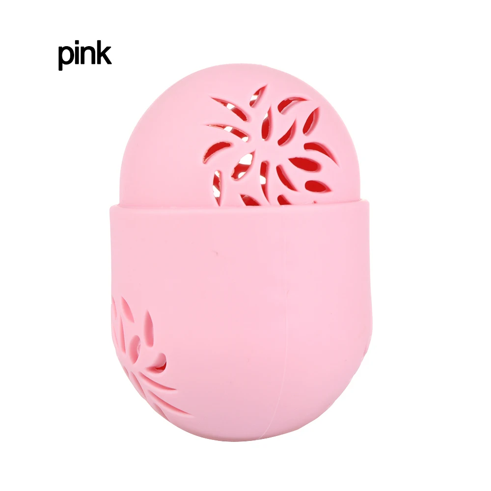 B-pink Котенок Красота пудра слоеного блендера держатель Губка Макияж яйцо сушки чехол Портативный мягкий силиконовый косметический Блендер Губка коробка держатель - Цвет: B-pink