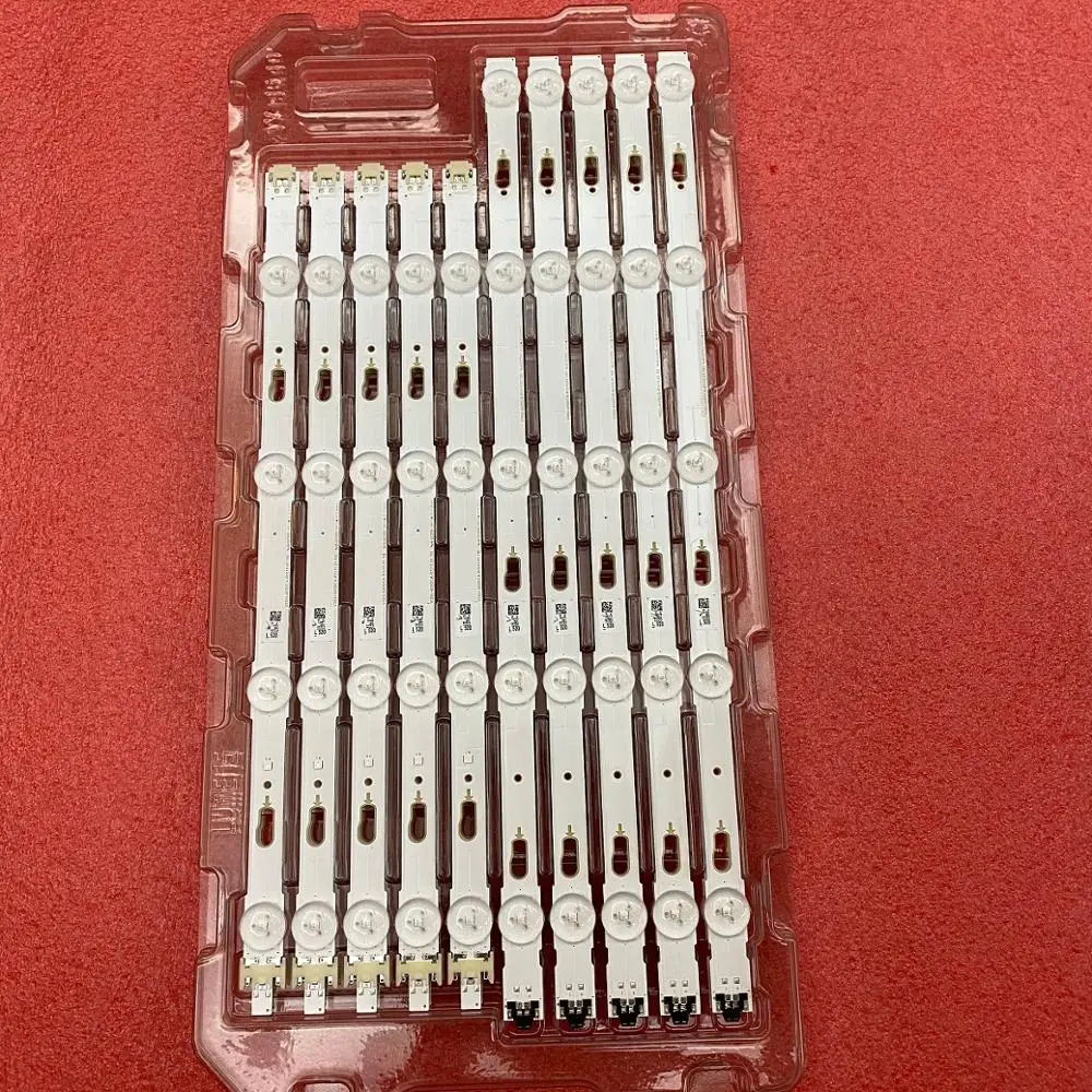 10 шт. Светодиодная панель для UE40MU6105K UE40JU6050 UE40KU6100 UE40KU6000 UE40JU6000 UE40MU6100 UE40JU6072 UE40JU6472 V5DU-400DCA-R1 400DCB on.