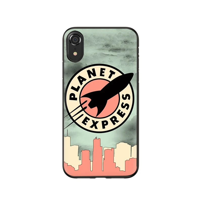 B8 EWAU Futurama принт «Planet Express» силиконовый чехол для телефона iPhone 5 5S SE 6 6s 7 8 Plus X XR XS 11 Pro Max - Цвет: B8