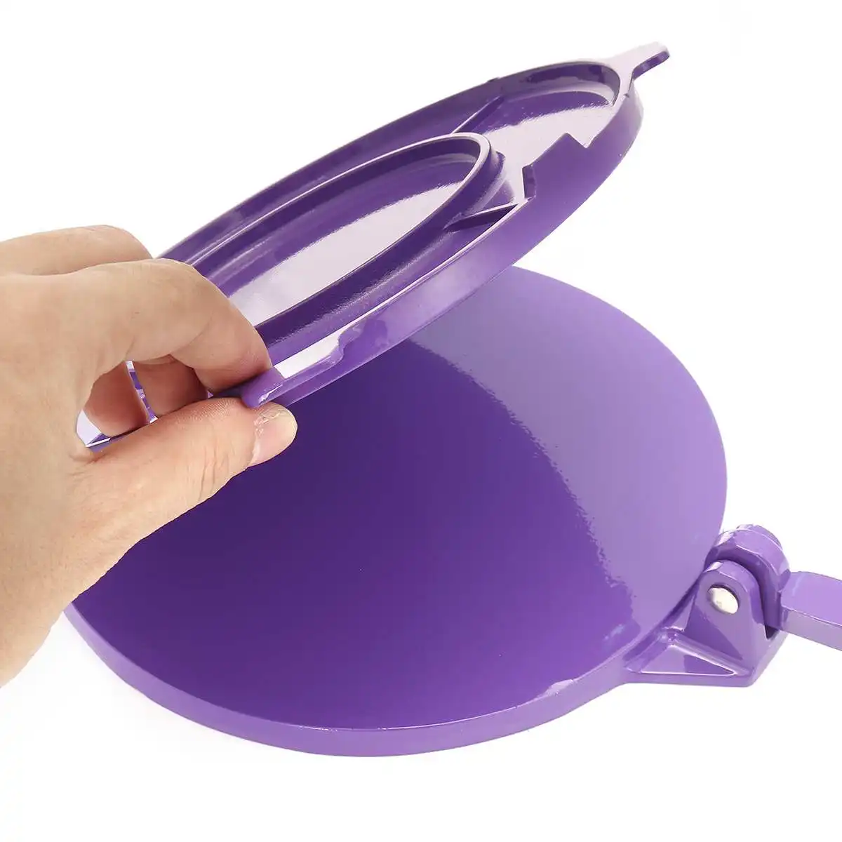 

Foldable 8 Inch Tortilla Press Maker Aluminum Kitchen Flour Corn Pancake Baking Tool DIY Pie Tools Pita Press Maker