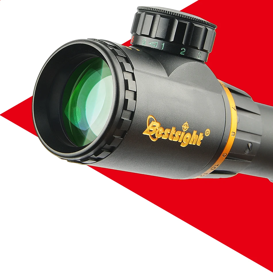Bestsight 5-15X50 FFP Золотая оптика Riflescope сторона параллакса тактические охотничьи прицелы винтовка для прицела снайперская винтовка для страйкбола