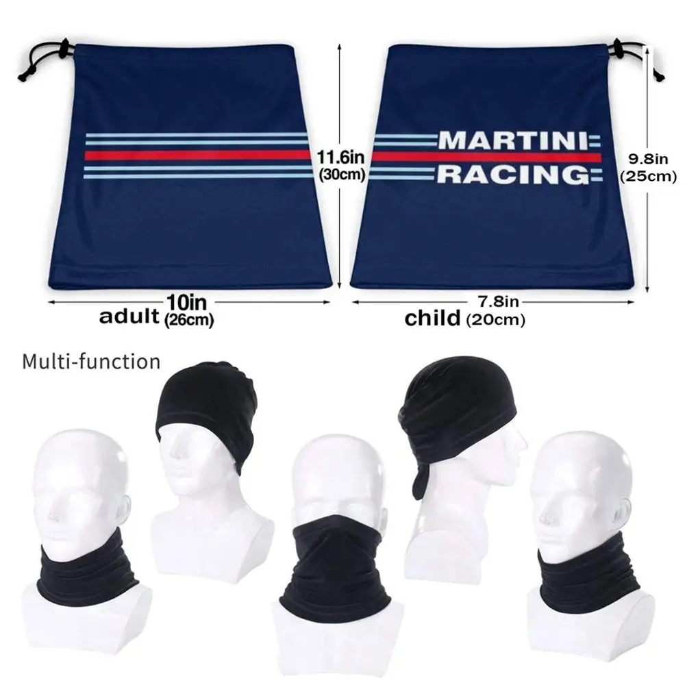 Martini Racing мягкие теплые зимние ротовые маски I гоночная команда гоночный клуб