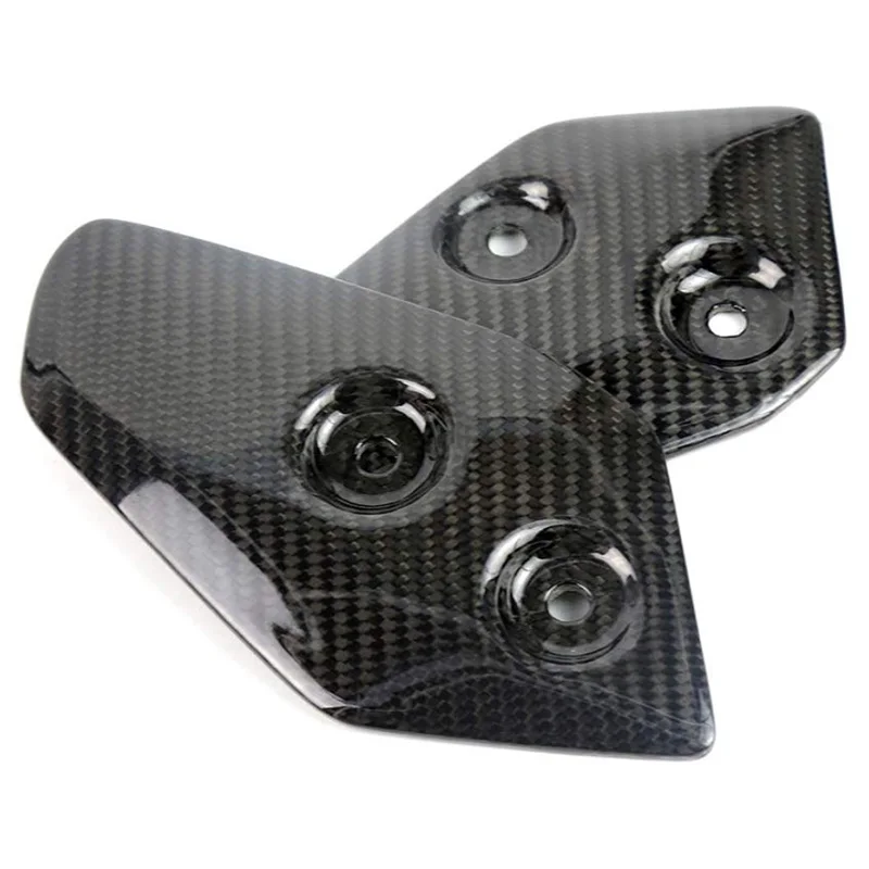 

for Yamaha MT-07 MT07 FZ07 MT 07 2013- Motorcycle Accessories Carbon Fiber Foot Rests Protection Guard Cover Protector