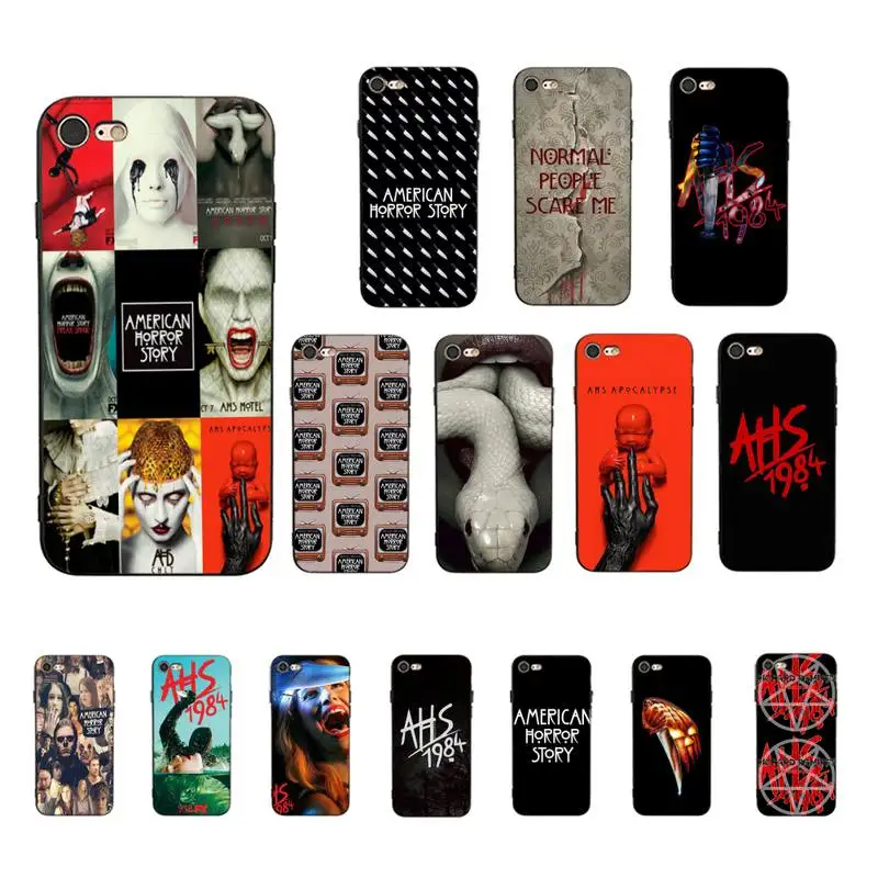 

American Horror Story AHS 1984 Phone Case for iphone 13 11 12 pro XS MAX 8 7 6 6S Plus X 5S SE 2020 XR cover