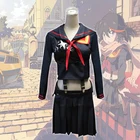 Костюм для косплея Matoi Ryuuko из аниме убить La Kill, Женский комплект с юбкой, униформа японской школьницы, платья JK, карнавальный костюм на Хэллоуин